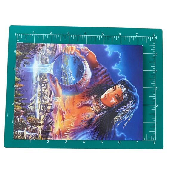 RAINMAKER David Penfound VTG Greeting Card & Magnet Leanin' Tree Combo Pack NOS - Picture 6 of 16